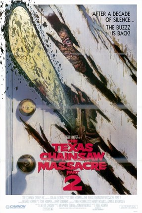 Framed Texas Chainsaw Massacre 2 Print