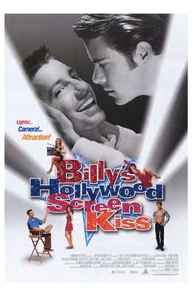 Framed Billy&#39;s Hollywood Screen Kiss Print