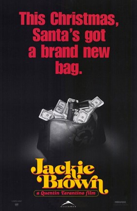 Framed Jackie Brown Bag of Cash Print