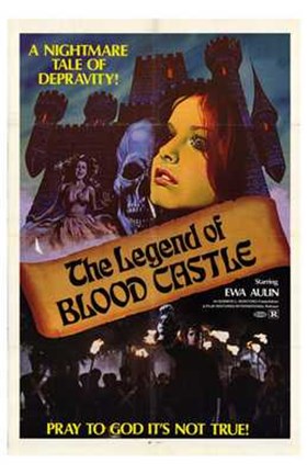 Framed Legend of Blood Castle Print