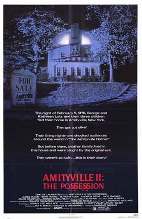 Framed Amityville 2: the Possession Print