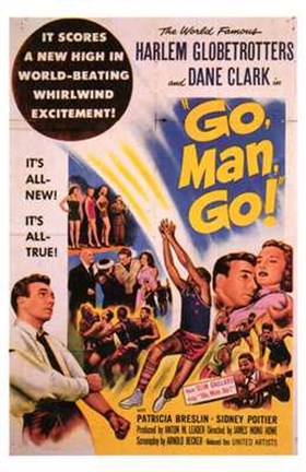 Framed Go  Man  Go Print