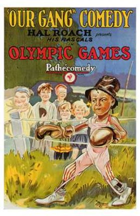 Framed Olympic Games Print