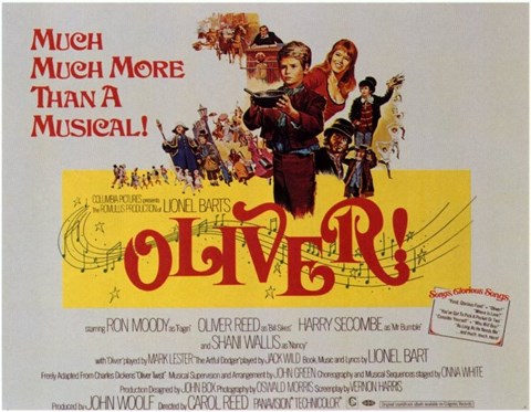 Framed Oliver More than a Musical! Print