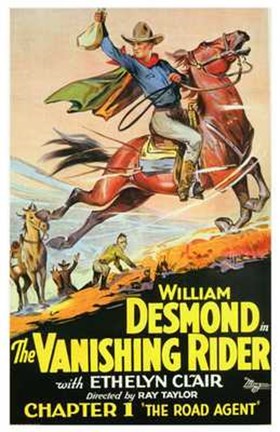 Framed Vanishing Rider Print
