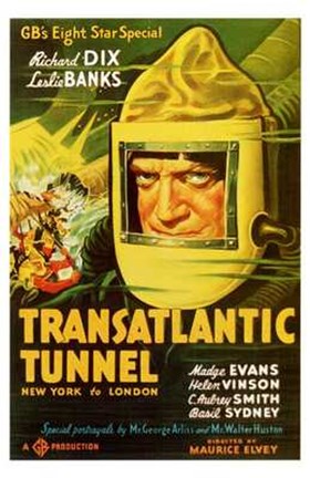 Framed Transatlantic Tunnel Print