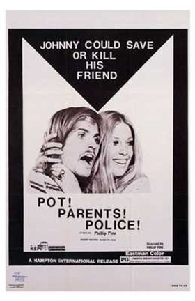 Framed Pot! Parents! Police! Print