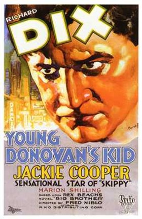 Framed Young Donovan&#39;s Kid Print