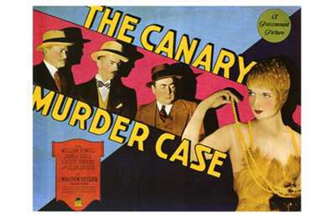 Framed Canary Murder Case Print
