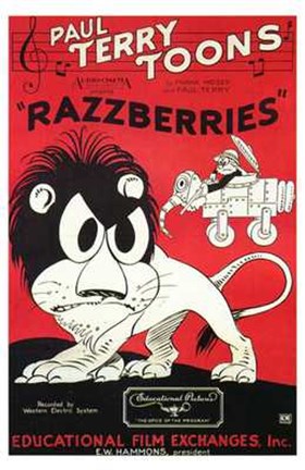 Framed Razzberries Print