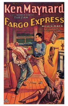 Framed Fargo Express Print