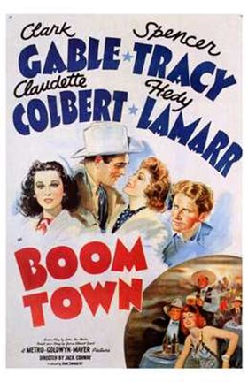 Framed Boom Town Print