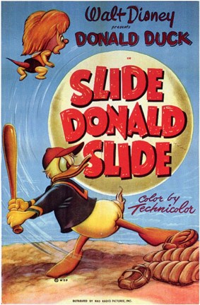 Framed Slide Donald Slide Print