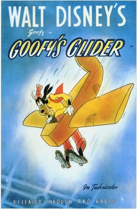 Framed Goofy&#39;s Glider Print