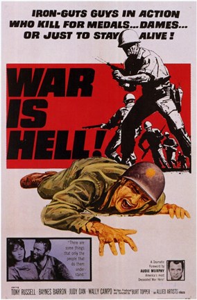 Framed War is Hell Print
