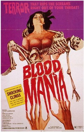 Framed Blood Mania Print