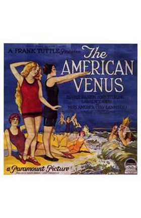 Framed American Venus Print