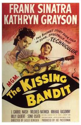 Framed Kissing Bandit Print