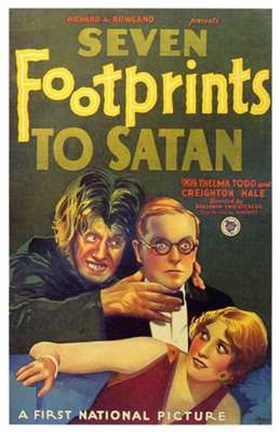 Framed Seven Footprints to Satan Print