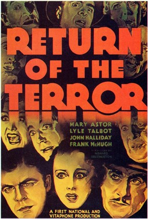 Framed Return of the Terror Print