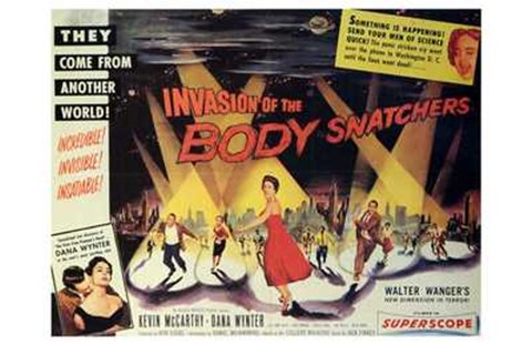Framed Invasion of the Body Snatchers From Another World Print