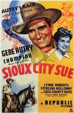 Framed Sioux City Sue Print
