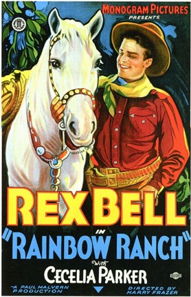 Framed Rainbow Ranch Print