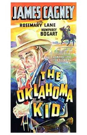 Framed Oklahoma Kid Cowboys Print