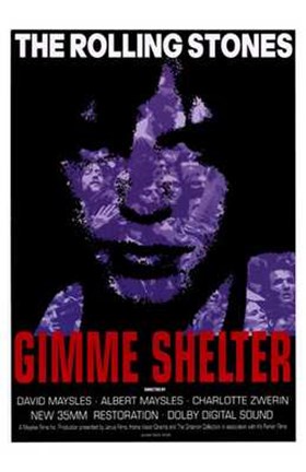 Framed Gimme Shelter (2000) Print