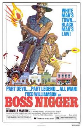 Framed Boss Nigger Print