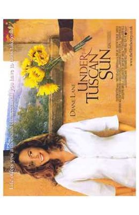 Framed Under the Tuscan Sun - movie poster Print