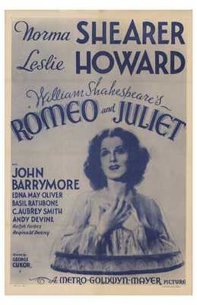 Framed Romeo and Juliet Original Metro-Goldwyn Mayer Print