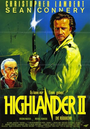 Framed Highlander 2: the Quickening Print