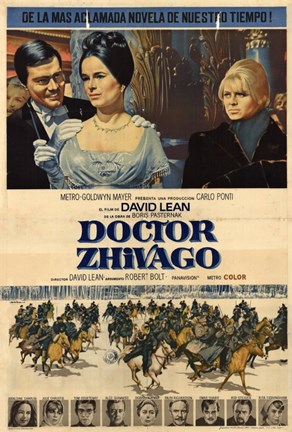 Framed Doctor Zhivago with Horse Scene Print