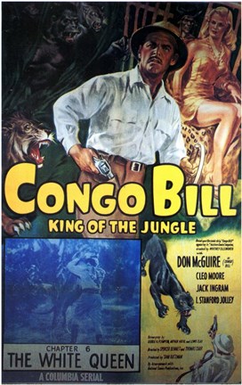 Framed Congo Bill Print