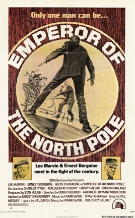 Framed Emperor of the North Pole Only One Man Print
