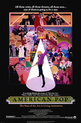 Framed American Pop Print
