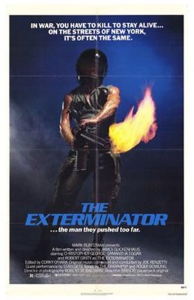 Framed Exterminator Print