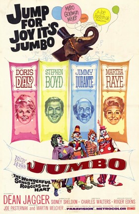Framed Jumbo The Movie Print