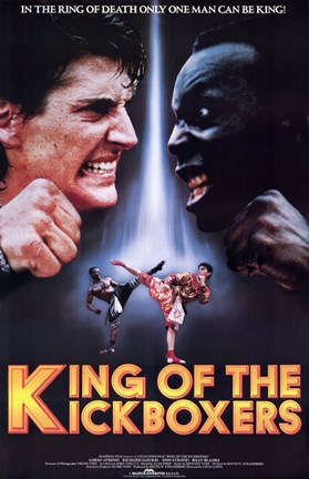 Framed King of the Kickboxers Print
