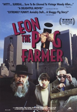 Framed Leon the Pig Farmer Print