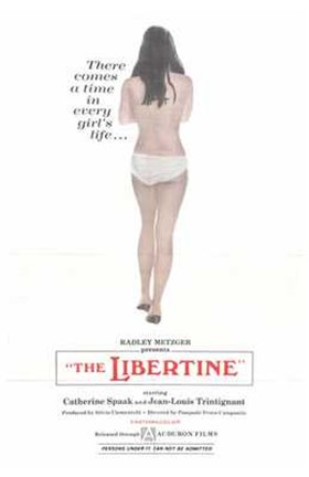 Framed Libertine Catherine Spaak Print