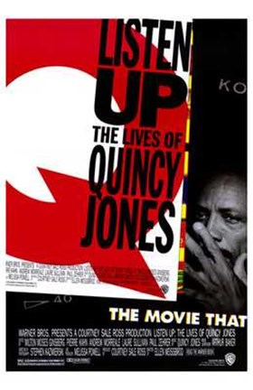 Framed Listen Up: the Lives of Quincy Jones Print