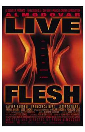 Framed Live Flesh Print