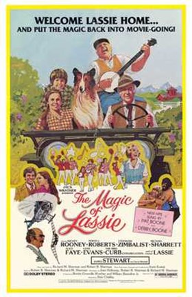 Framed Magic of Lassie Print