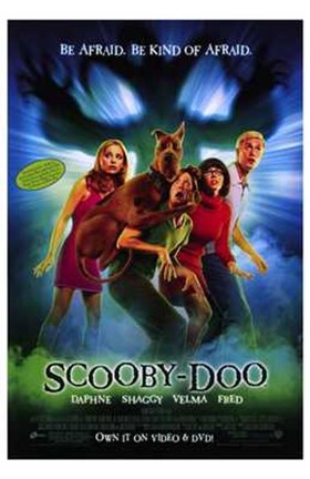 Framed Scooby-Doo Print