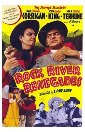 Framed Rock River Renegades Print