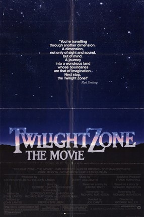 Framed Twilight Zone: the Movie Print