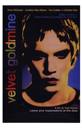 Framed Velvet Goldmine Print