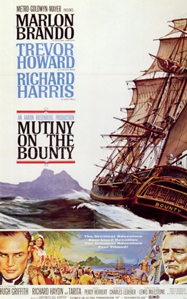 Framed Mutiny on the Bounty Brando Howard &amp; Harris Print